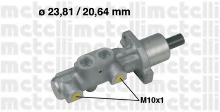 Главный тормозной цилиндр METELLI 05-0575