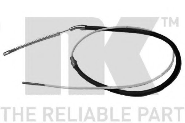 Трос, стояночная тормозная система GEMO 401140