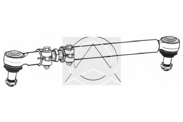 Поперечная рулевая тяга SIDEM 501533