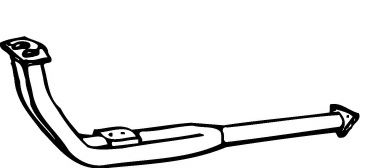 Труба выхлопного газа EBERSPÄCHER 20518