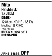 Система выпуска ОГ FONOS ARH31646BB