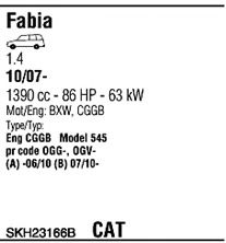 Система выпуска ОГ FONOS SKH23166B