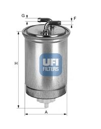 Топливный фильтр UFI 24.382.00