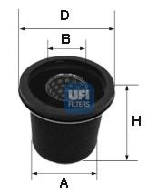 Воздушный фильтр UFI 27.739.00