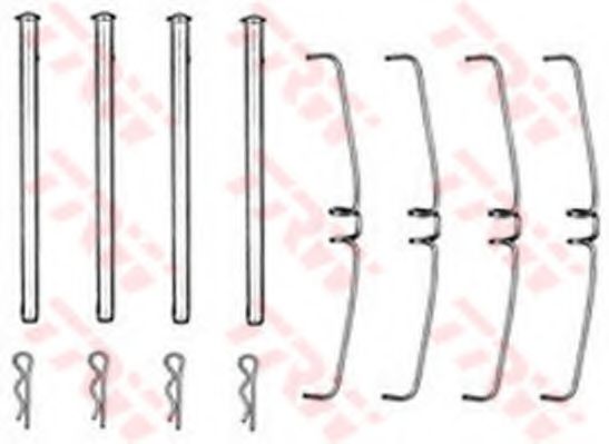 Комплектующие, колодки дискового тормоза QH Benelux 4965
