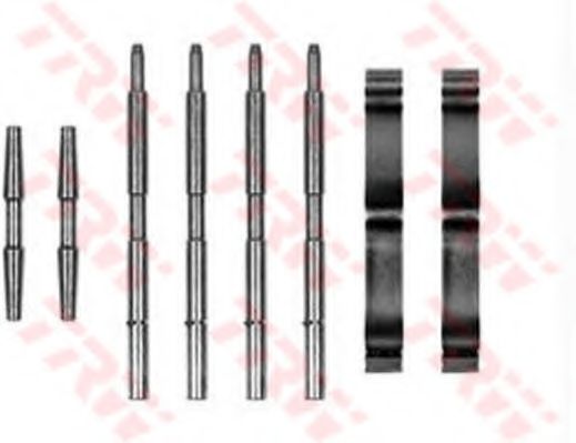 Комплектующие, колодки дискового тормоза TRW PFK202