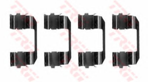 Комплектующие, колодки дискового тормоза QH Benelux 4735