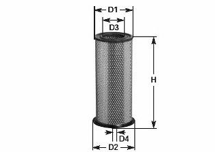 Воздушный фильтр CLEAN FILTERS MA3425