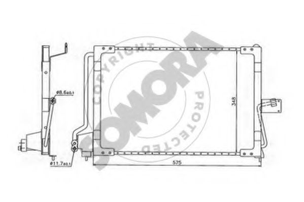 Конденсатор, кондиционер SOMORA 211760C
