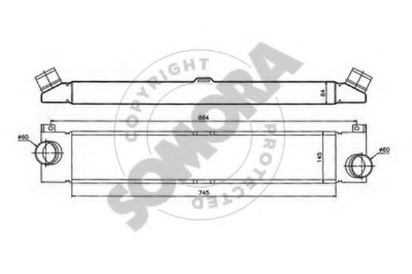 Интеркулер SOMORA 084245