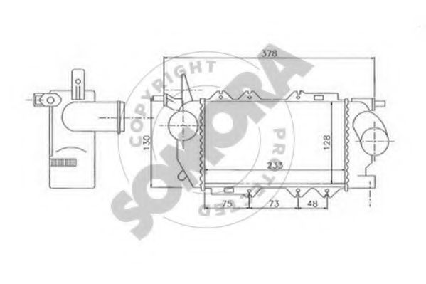 Интеркулер SOMORA 210445