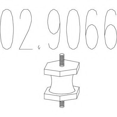 Буфер, глушитель MTS 02.9066