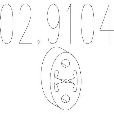 Буфер, глушитель MTS 02.9104