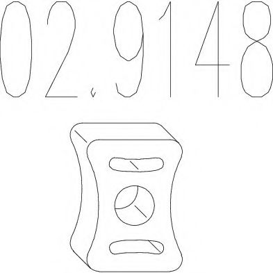 Буфер, глушитель MTS 02.9148