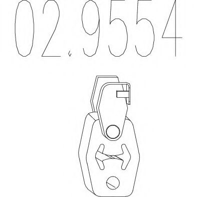 Буфер, глушитель MTS 02.9554