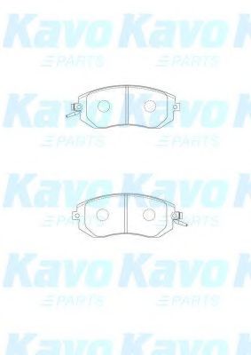 Комплект тормозных колодок, дисковый тормоз KAVO PARTS BP-8024