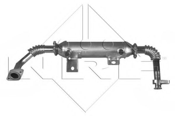 Радиатор, рециркуляция ОГ NRF 48004
