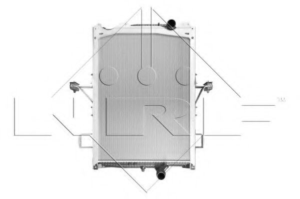 Радиатор, охлаждение двигателя NRF 50192