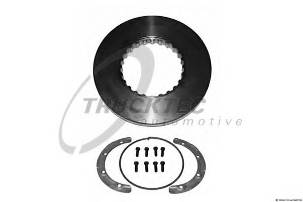 Тормозной диск TRUCKTEC AUTOMOTIVE 03.35.046