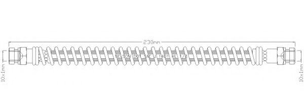 Тормозной шланг REMKAFLEX 5947
