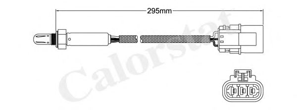 Лямбда-зонд CALORSTAT by Vernet LS130163