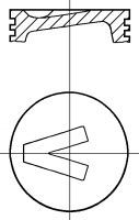Поршень NÜRAL 87-526400-00