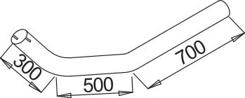 Труба выхлопного газа ZARA 9392