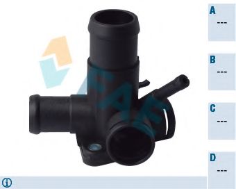 Фланец охлаждающей жидкости FAE 54350