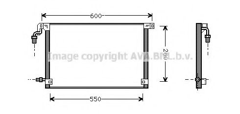 Конденсатор, кондиционер AVA QUALITY COOLING CN5131