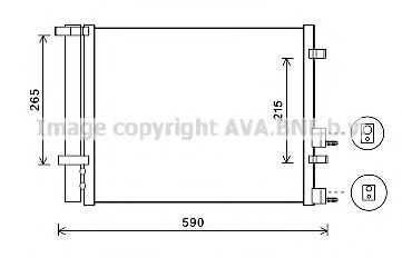 Конденсатор, кондиционер AVA QUALITY COOLING HY5249D