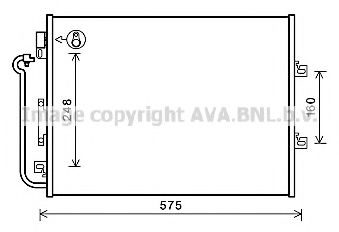Конденсатор, кондиционер AVA QUALITY COOLING RTA5454