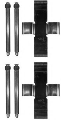 Комплектующие, колодки дискового тормоза MGA A121