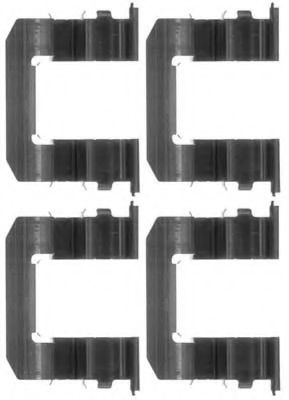 Комплектующие, колодки дискового тормоза MGA A157
