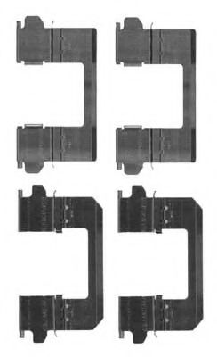 Комплектующие, колодки дискового тормоза MGA A308