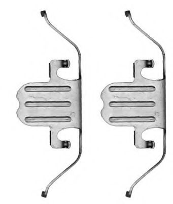 Комплектующие, колодки дискового тормоза MGA A318