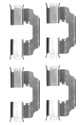 Комплектующие, колодки дискового тормоза MGA A322