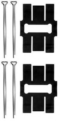 Комплектующие, колодки дискового тормоза MGA A61