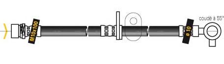 Тормозной шланг MGA F5549