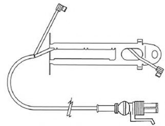 Сигнализатор, износ тормозных колодок DURON FAI152