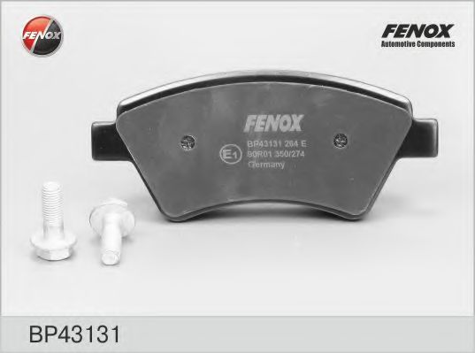 Комплект тормозных колодок, дисковый тормоз FENOX BP43131