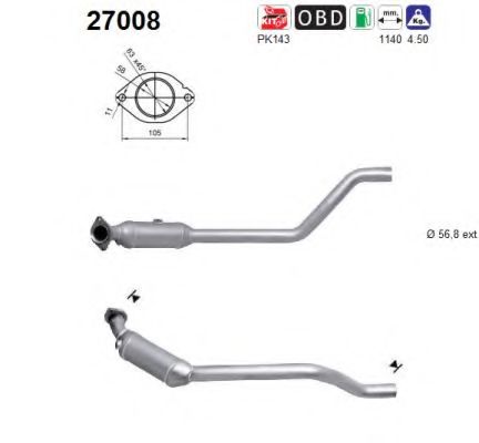 Катализатор AS 27008