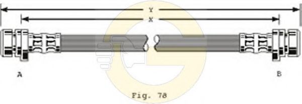 Тормозной шланг GIRLING 9001185