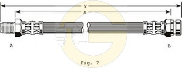 Тормозной шланг GIRLING 9002114