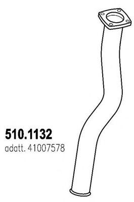 Труба выхлопного газа ASSO 510.1132