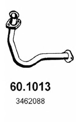 Труба выхлопного газа ASSO 60.1013