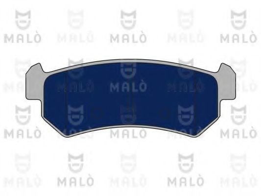 Комплект тормозных колодок, дисковый тормоз MALÒ 1050807