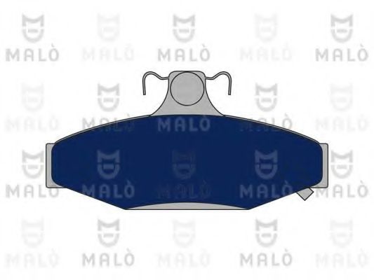 Комплект тормозных колодок, дисковый тормоз MALÒ 1050827