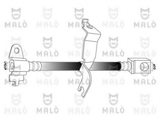Тормозной шланг MALÒ 80452