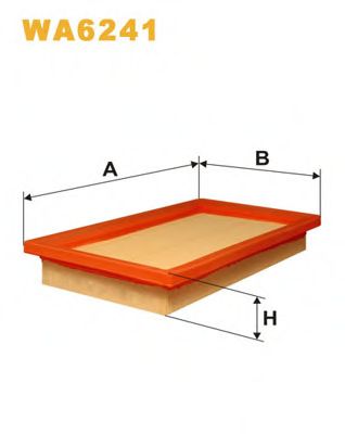 Воздушный фильтр WIX FILTERS WA6241