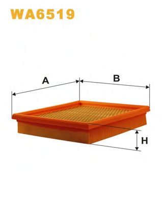 Воздушный фильтр WIX FILTERS WA6519